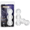 M For Men Master Stroker Clear Multi Textured Masturbator