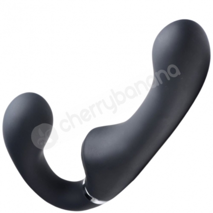 Strap U Black 10x Mighty Rider Vibrating Strapless Strap-on Strap U Black 10x Mighty Rider Vibrating Strapless Strap-on