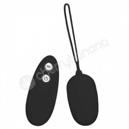 Ultraseven Black Remote Control Egg Vibrator Ultraseven Black Remote Control Egg Vibrator