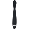 Evolved Skinny G Black 7" Thin Silicone G-Spot Vibrator