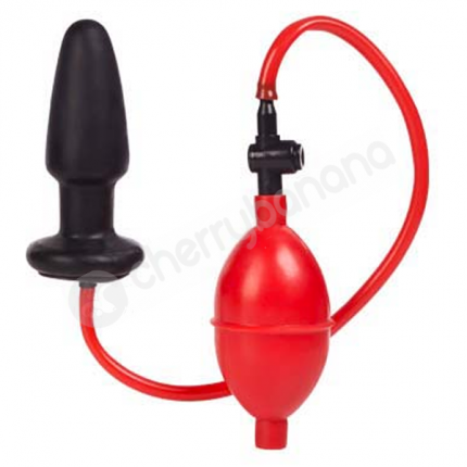 Expandable Red/Black Butt Plug