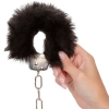 Calexotics Ultra Fluffy Black Furry Cuffs