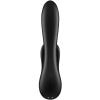 Satisfyer Double Flex G-Spot & Clitoris Flexible Black Rabbit With App Control