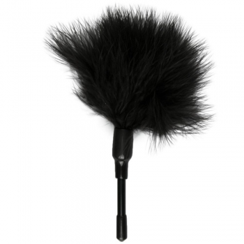 Fetish Collection Small Black Fluffy Feather Tickler