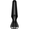 Satisfyer Plug-Ilicious 2 Black 5.3" Vibrating App Controlled Butt Plug