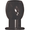 Port Hole Large Black Hollow Butt Plug