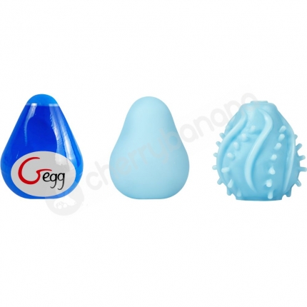 Gvibe Gegg Blue Super Stretchy Pocket Masturbator