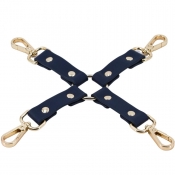 Bondage Couture Blue Gold Hog Tie Attachment