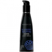 Wicked Aqua Blueberry Muffin Flavoured Water-Based Lubricant 120ml