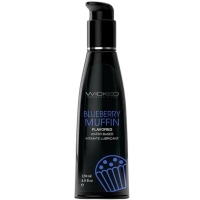 Wicked Aqua Blueberry Muffin Flavoured Water-Based Lubricant 120ml