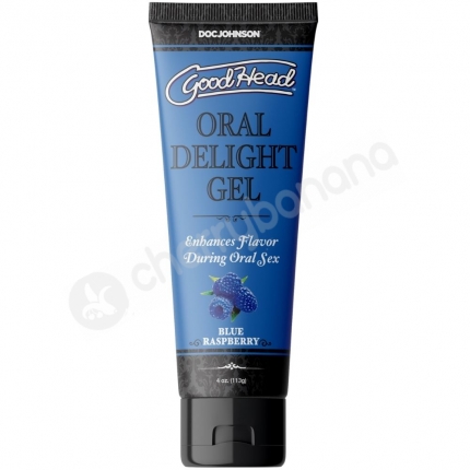 Goodhead Oral Delight Gel Blue Raspberry Flavoured 113g Goodhead Oral Delight Gel Blue Raspberry Flavoured 113g