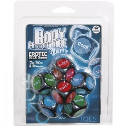 Body Adventure Party Dice Game
