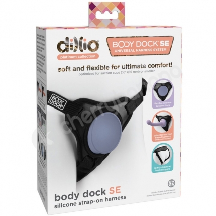 Dillio Platinum Body Dock SE Silicone Strap-On Harness System Dillio Platinum Body Dock SE Silicone Strap-On Harness System