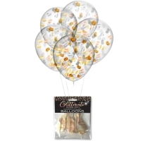 Glitterati Boobie Confetti Balloons - 5pk