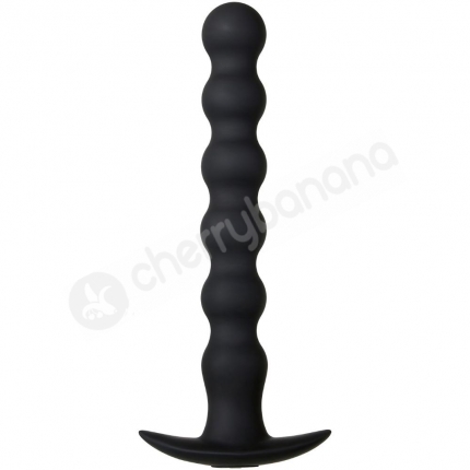 Evolved Bottoms Up Black Vibrating Anal Beads Stick Evolved Bottoms Up Black Vibrating Anal Beads Stick