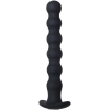 Evolved Bottoms Up Black Vibrating Anal Beads Stick