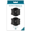 Sincerely Bow Tie Black Adhesive Nipple Pasties 2pk