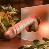 Evolved Realistic Dildo 8'' Dark Life-Like Dual Density Dong