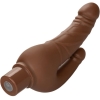 Studs Brown Power Stud Over & Under Dual Penetrating Vibrator