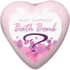 Sexy Surprise Heart Shaped Strawberry Champagne Scented Bath Bomb & Bullet Vibe