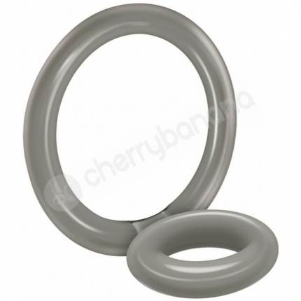 Zero Tolerance Bullseye Grey Penis & Balls Stretchy Ring Zero Tolerance Bullseye Grey Penis & Balls Stretchy Ring
