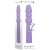 Gender X Bumpy Ride Purple Bulby Shaft Flexible Vibrator