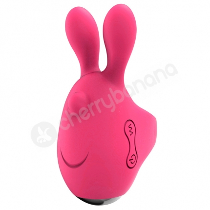 Cherry Banana Pink Finger Bunny Vibrator