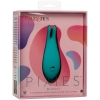 Calexotics Pixies Bunny Teal Curved Clit Stimulating Vibrator