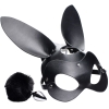 Tailz Bunny Tail Anal Plug & Mask With Ears Set