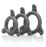 Pro Series Silicone Cock Ring Set
