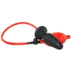 Expandable Red/Black Butt Plug