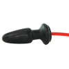 Expandable Red/Black Butt Plug