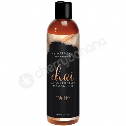 Intimate Earth Vanilla Chai Aromatherapy Massage Oil 240ml