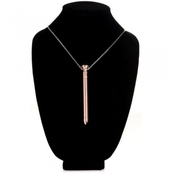 Charmed 7X Rose Gold Vibrating Necklace