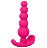 Calexotics Cheeky X-5 Beads Flexible Pink Silicone Anal Beads