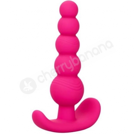 Calexotics Cheeky X-5 Beads Flexible Pink Silicone Anal Beads