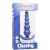 Calexotics Cheeky X-6 Beads Flexible Blue Silicone Anal Beads