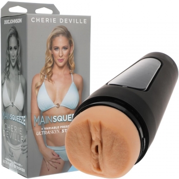 Main Squeeze Cherie Deville Pussy Hard Case Masturbator
