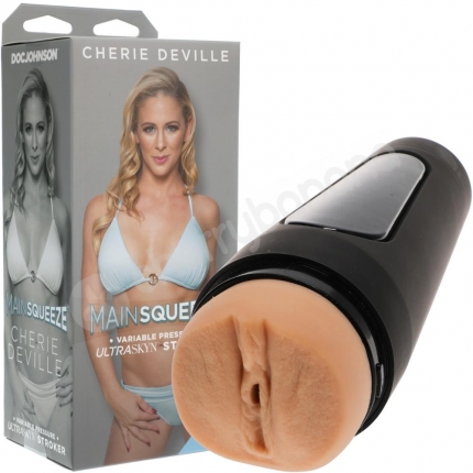 Main Squeeze Cherie Deville Pussy Hard Case Masturbator