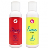 Essentials Cherry & Banana Flavoured Lube Combo 100ml