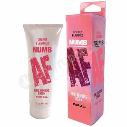 Numb AF Anal Desensitiser Gel - Cherry Flavoured 44ml Numb AF Anal Desensitiser Gel - Cherry Flavoured 44ml