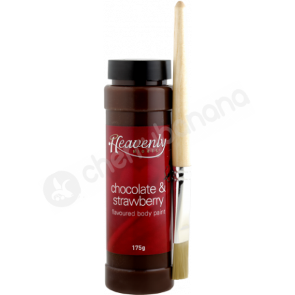 Heavenly Nights Chocolate & Strawberry Body Paint 175ml