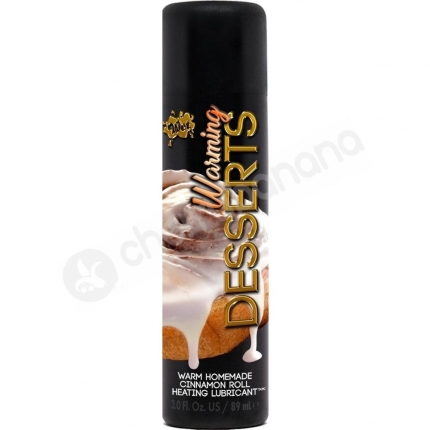 Wet Warming Desserts Warm Homemade Cinnamon Roll Oral Sex Lubricant 89ml Wet Warming Desserts Warm Homemade Cinnamon Roll Oral Sex Lubricant 89ml