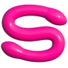 Classix Double Whammy Pink Double Ended Dildo