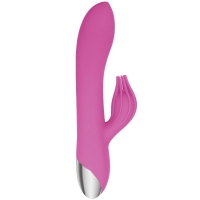 Adam & Eve Clit Tickling Pink Dual Stimulation Vibrating Rabbit