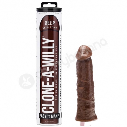 Clone-A-Willy Vibrator Moulding Kit Deep Skin Tone