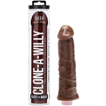Clone-A-Willy Vibrator Moulding Kit Deep Skin Tone