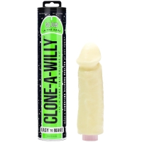 Clone-A-Willy Glow In The Dark Vibrator Moulding Kit Green