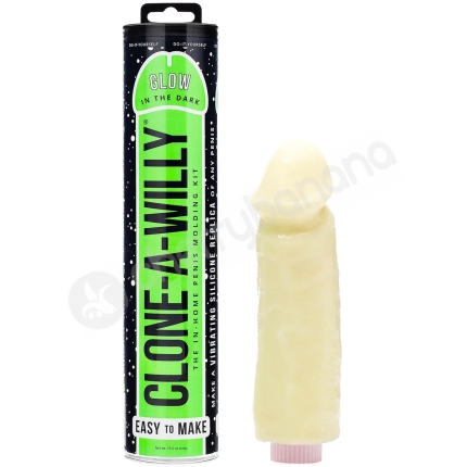 Clone-A-Willy Glow In The Dark Vibrator Moulding Kit Green