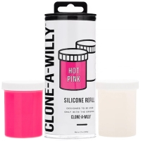 Clone-A-Willy and Clone-A-Pussy Hot Pink Liquid Rubber Refill